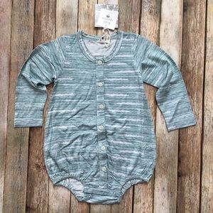 NWT Kate Quinn River Stripe Button Bubble